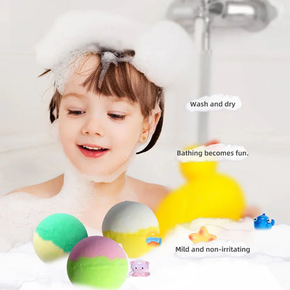 Bath Bombs for Kids with Toys Inside